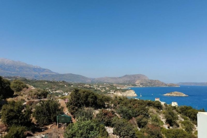 Plaka bei Chania Kreta, Plaka: Erstklassige Entwicklungsmöglichkeit mit Meerblick zu verkaufen Haus kaufen